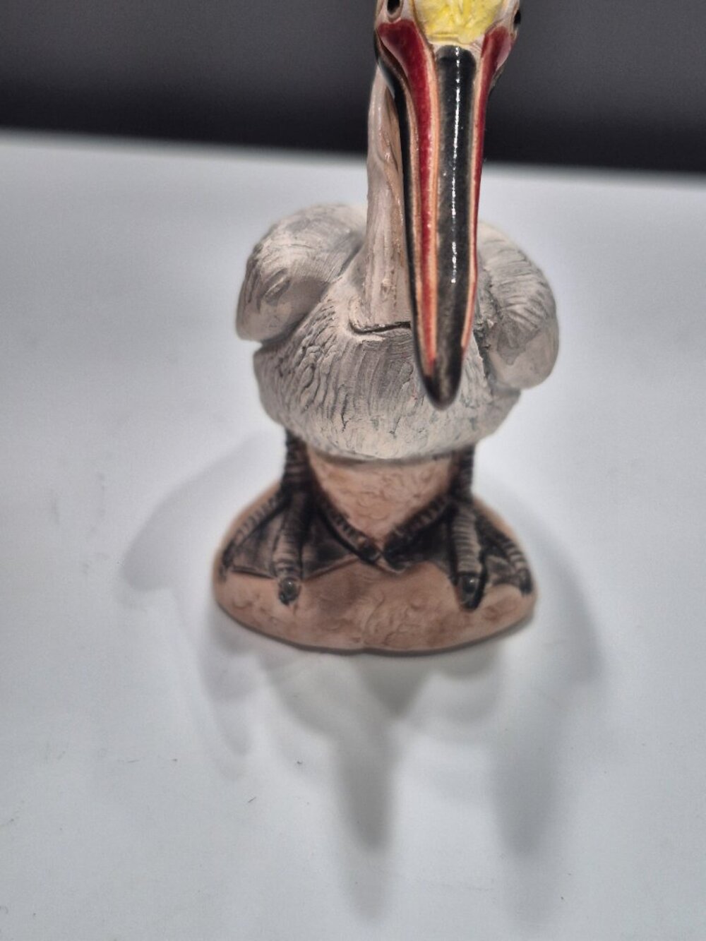 Hand Painted Ceramic resin Pelican 3inch - Picture 5 of 11
